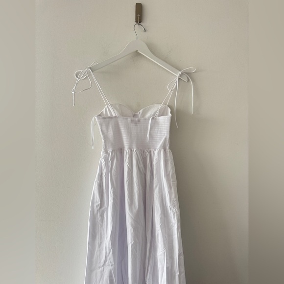STAUD Landry White Dress M - Picture 7 of 8